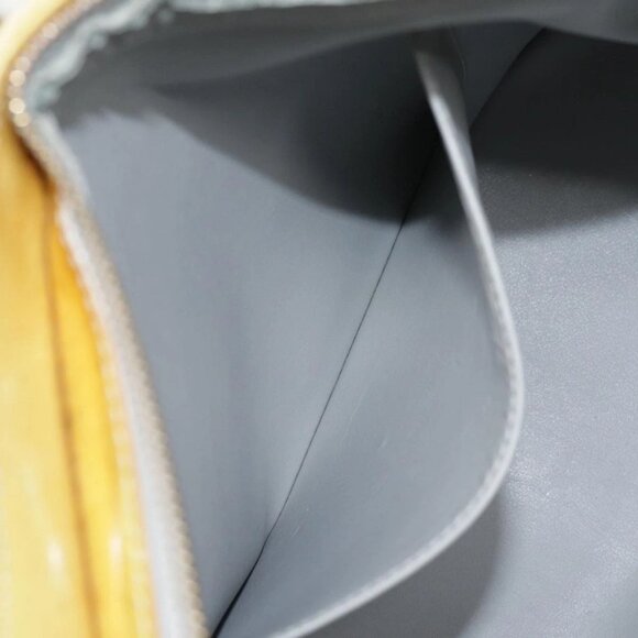 LOUIS VUITTON Monogram Vernis Houston Hand Bag Gris M91053 LV Auth tb1165 - Picture 12 of 16